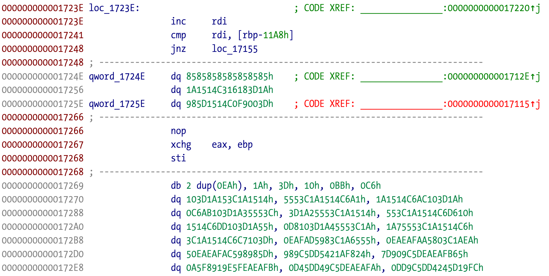 Lyn crash site disassembly