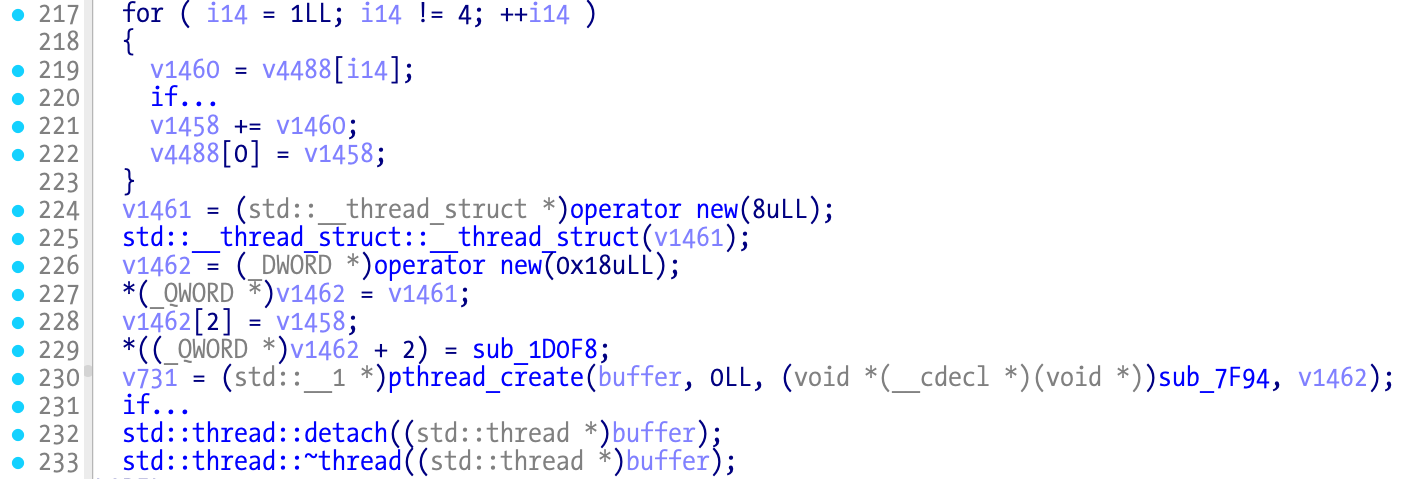 pthread_create calls